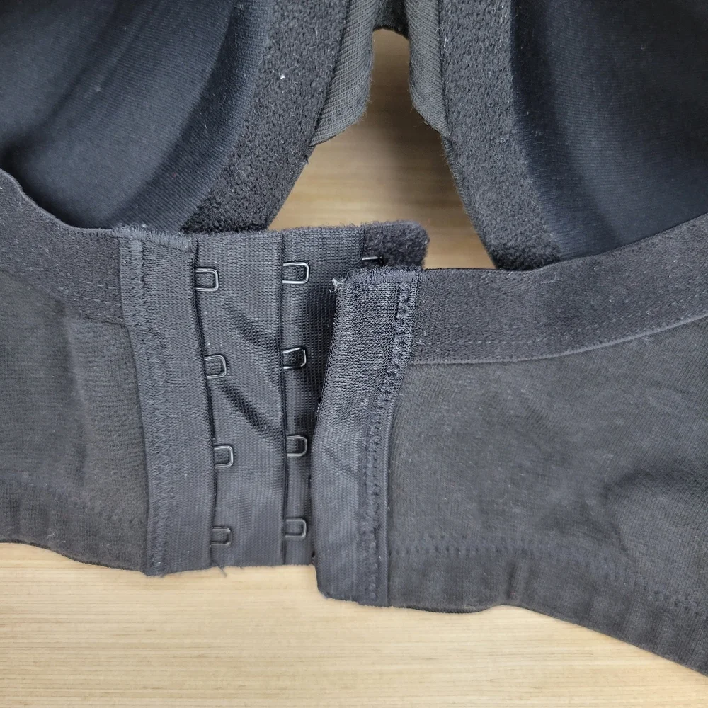 Cacique Lane Bryant Black Lightly Lined Full Coverage Bra - 44DD